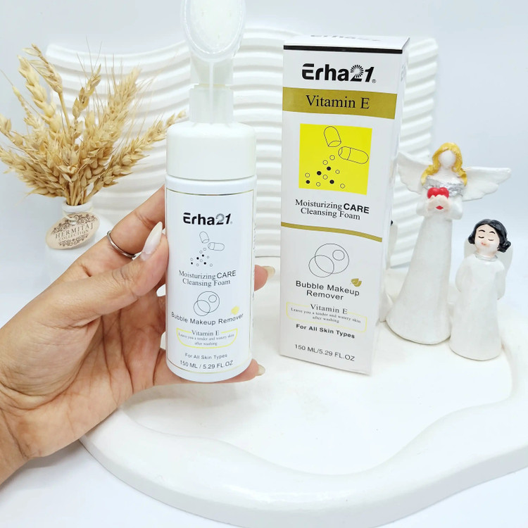 فوم براشدار برند ویتامین E برند Erha21🧴