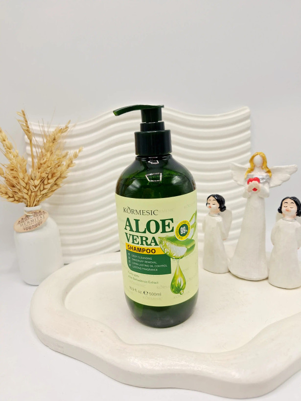 شامپوی ضد شوره آلوئه ورا کورمیسک 🧼