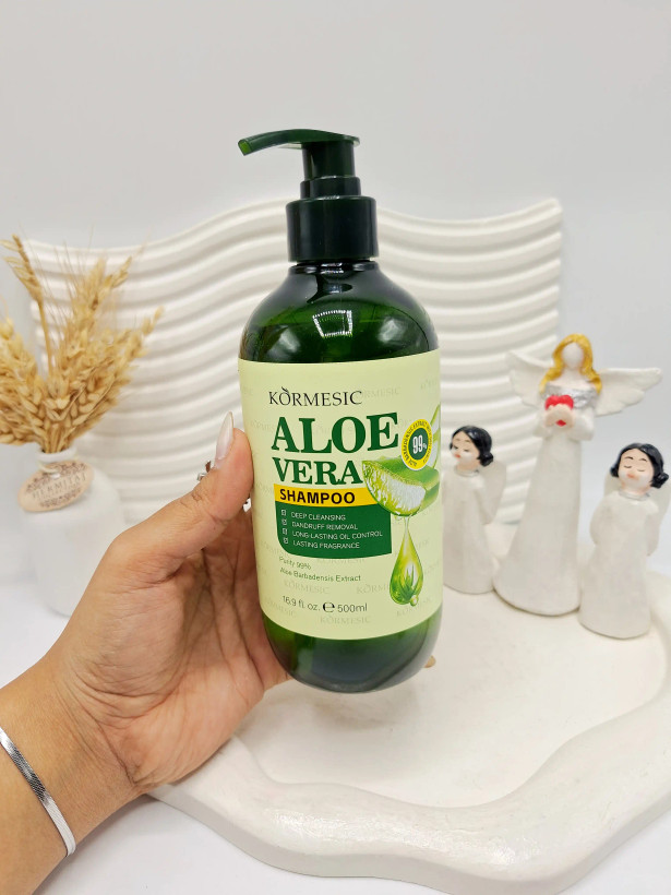 شامپوی ضد شوره آلوئه ورا کورمیسک 🧼