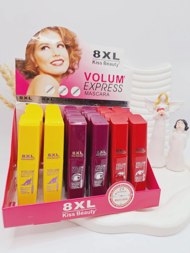 ریمل فر کننده حجم دهنده بلند کننده ضد آب 8XL 👁️
